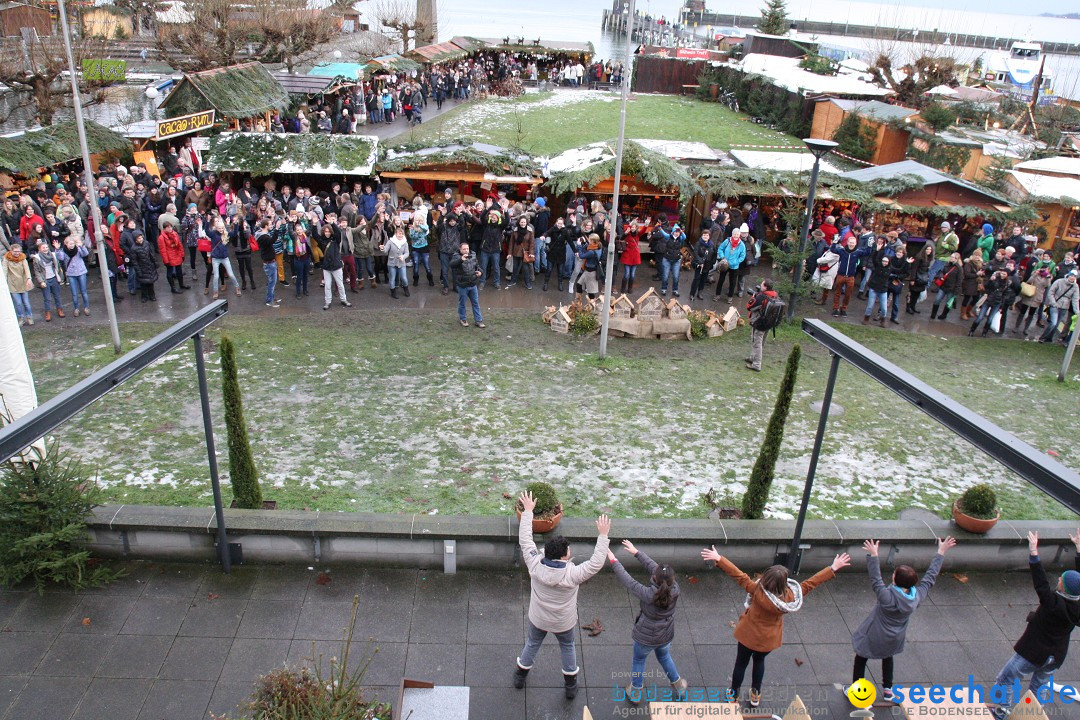 Flashmob: BODENS.EE Gangnam Style by seechat.de: Konstanz, 15.12.12