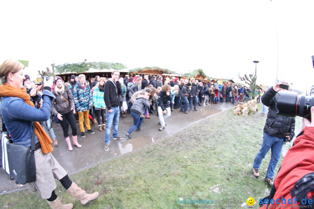 Flashmob: BODENS.EE Gangnam Style by seechat.de: Konstanz, 15.12.12