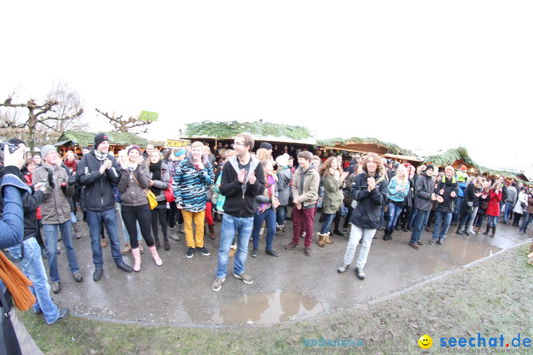 Flashmob: BODENS.EE Gangnam Style by seechat.de: Konstanz, 15.12.12