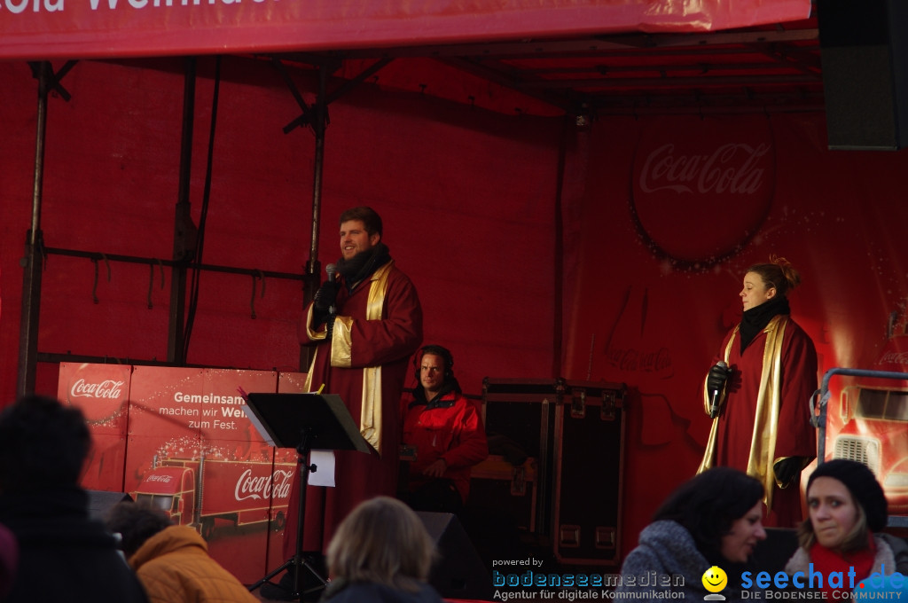 Coca-Cola Weihnachtstour: Singen am Bodensee, 21.12.2012