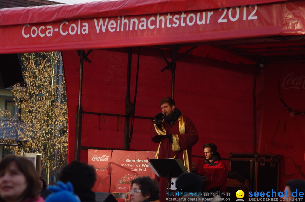 Coca-Cola Weihnachtstour: Singen am Bodensee, 21.12.2012