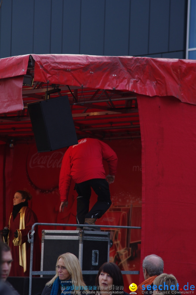 Coca-Cola Weihnachtstour: Singen am Bodensee, 21.12.2012