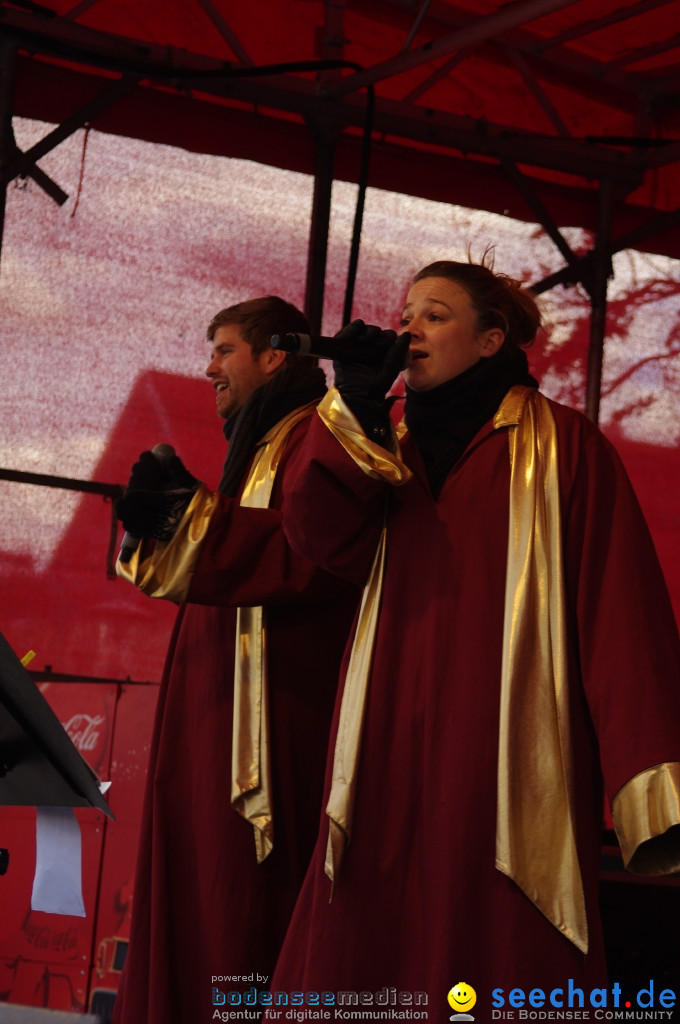 Coca-Cola Weihnachtstour: Singen am Bodensee, 21.12.2012