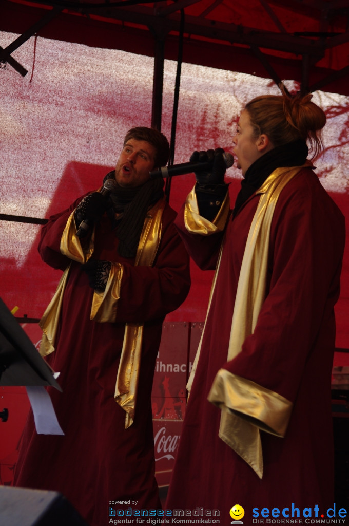 Coca-Cola Weihnachtstour: Singen am Bodensee, 21.12.2012