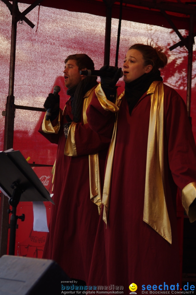 Coca-Cola Weihnachtstour: Singen am Bodensee, 21.12.2012