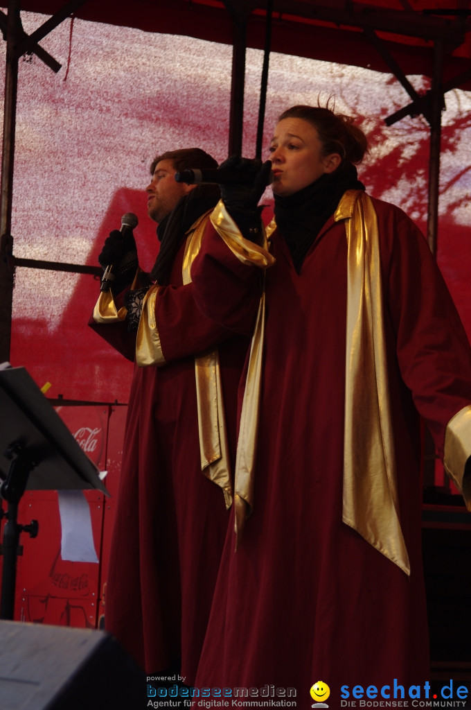 Coca-Cola Weihnachtstour: Singen am Bodensee, 21.12.2012