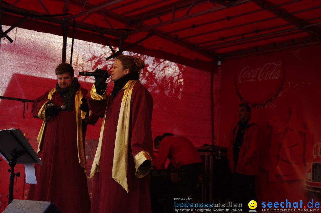 Coca-Cola Weihnachtstour: Singen am Bodensee, 21.12.2012