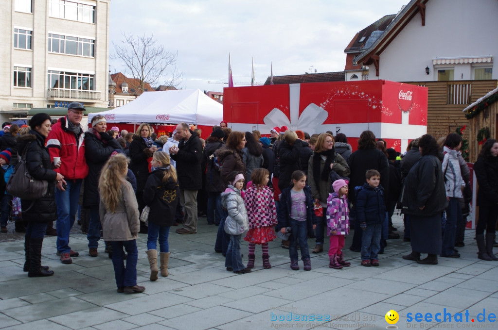 Coca-Cola Weihnachtstour: Singen am Bodensee, 21.12.2012