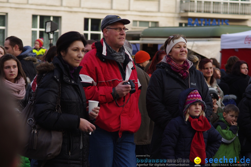 Coca-Cola Weihnachtstour: Singen am Bodensee, 21.12.2012