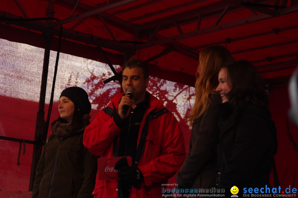 Coca-Cola Weihnachtstour: Singen am Bodensee, 21.12.2012