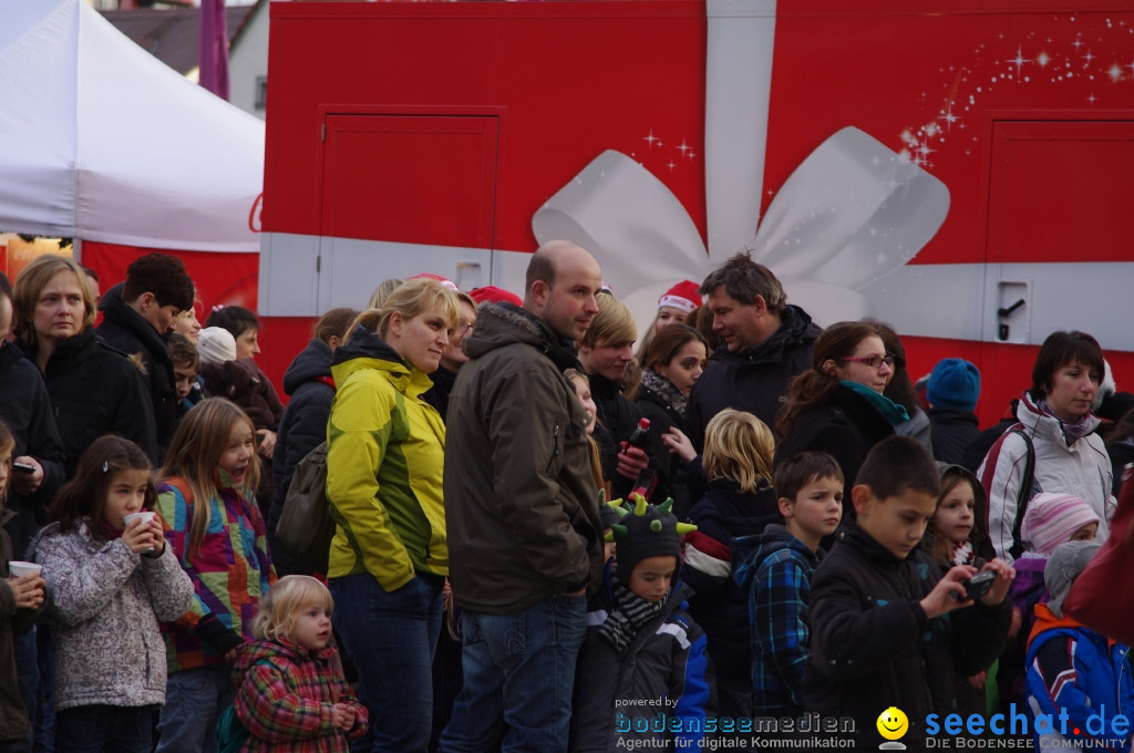 Coca-Cola Weihnachtstour: Singen am Bodensee, 21.12.2012