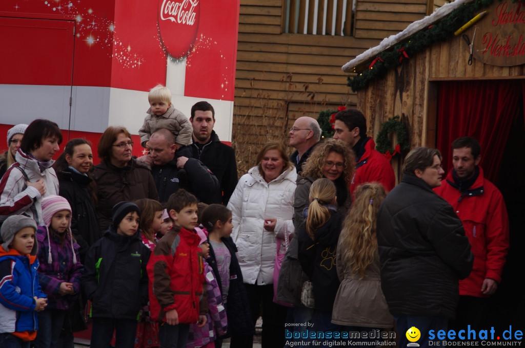 Coca-Cola Weihnachtstour: Singen am Bodensee, 21.12.2012