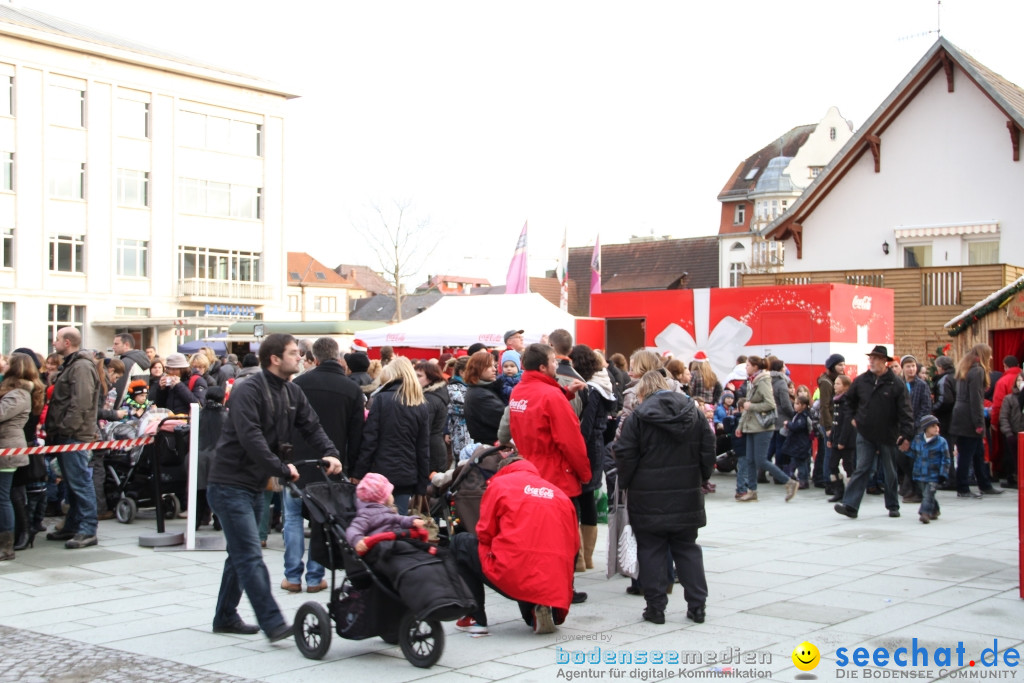 Coca-Cola Weihnachtstour: Singen am Bodensee, 21.12.2012