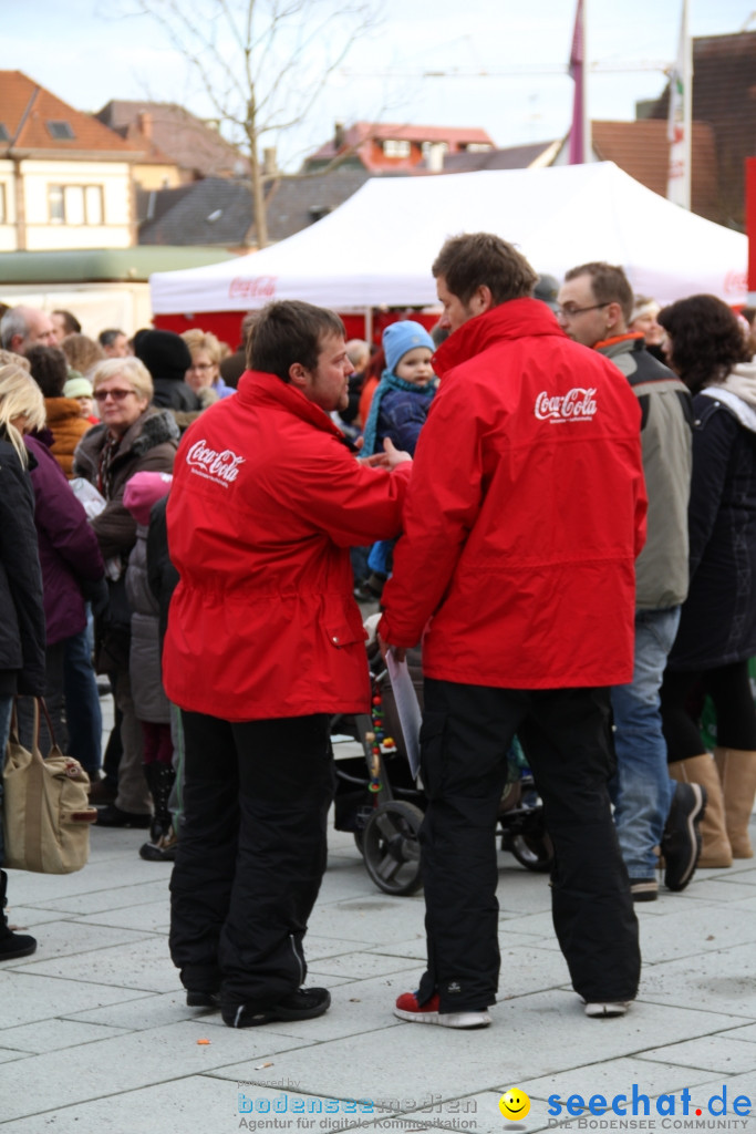 Coca-Cola Weihnachtstour: Singen am Bodensee, 21.12.2012