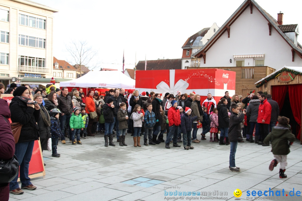 Coca-Cola Weihnachtstour: Singen am Bodensee, 21.12.2012