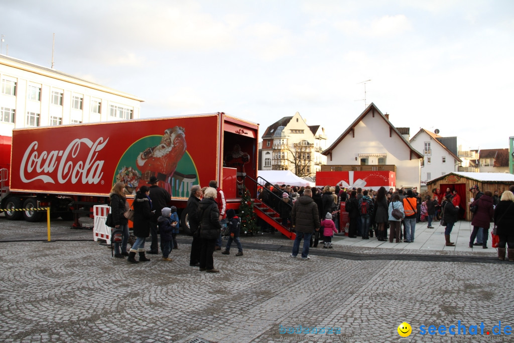 Coca-Cola Weihnachtstour: Singen am Bodensee, 21.12.2012