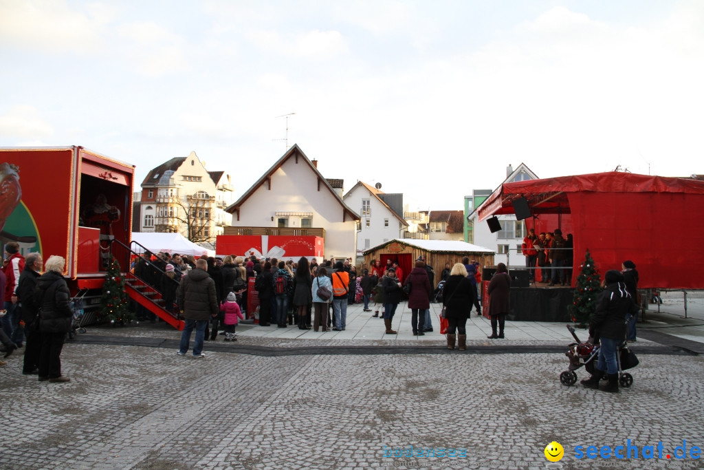 Coca-Cola Weihnachtstour: Singen am Bodensee, 21.12.2012