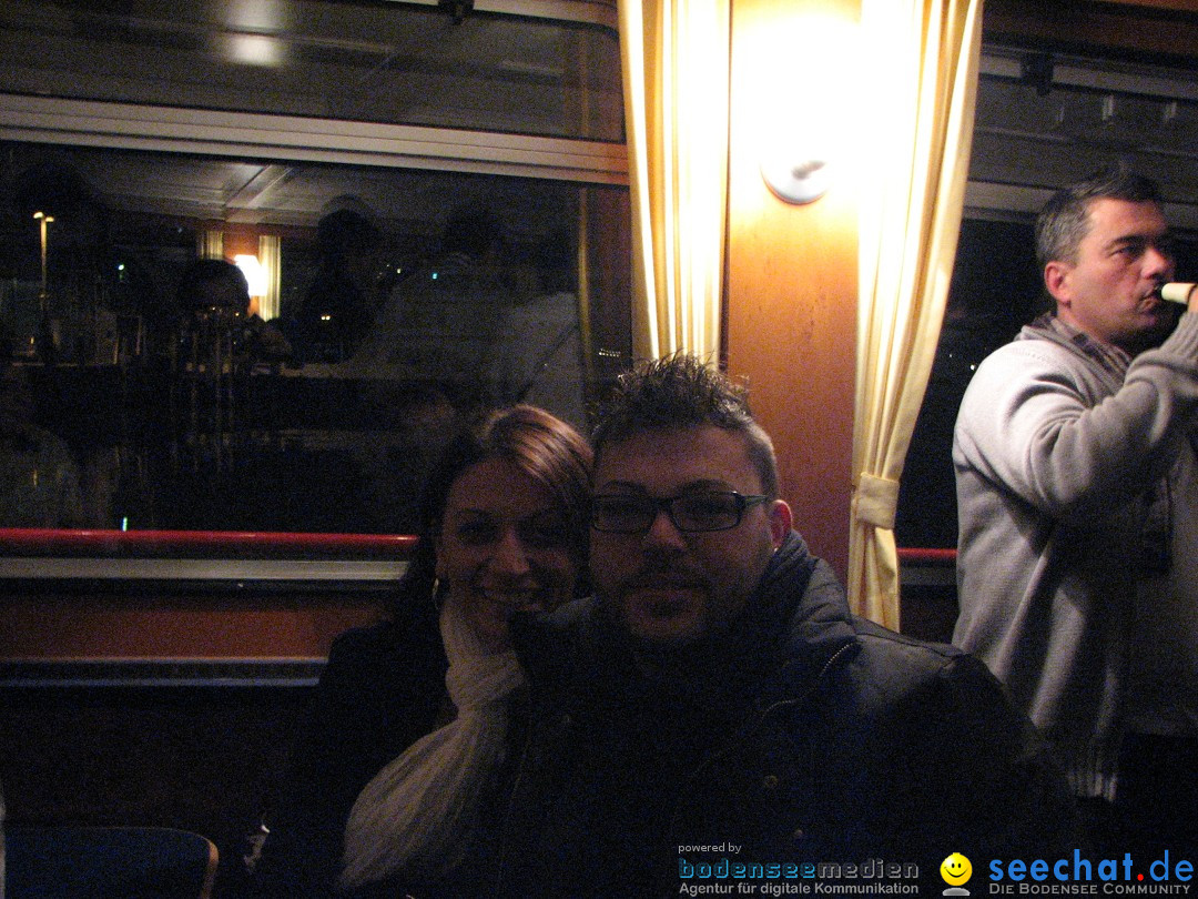 Silvester Party-Boot: Friedrichshafen am Bodensee, 31.12.2012