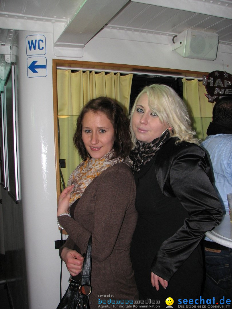 Silvester Party-Boot: Friedrichshafen am Bodensee, 31.12.2012