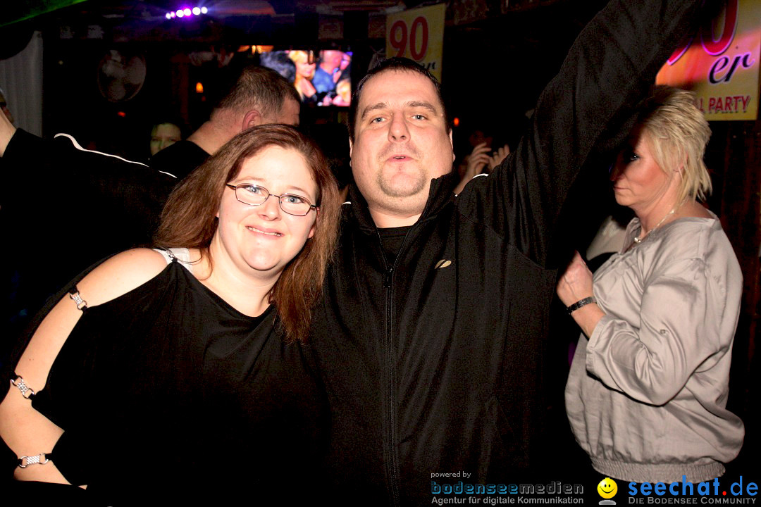 90er FLASHBACK-PARTY im Erdbeermund: Singen am Bodensee, 12.01.2013