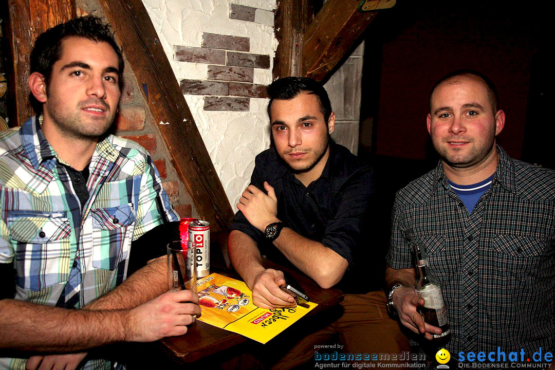 90er FLASHBACK-PARTY im Erdbeermund: Singen am Bodensee, 12.01.2013