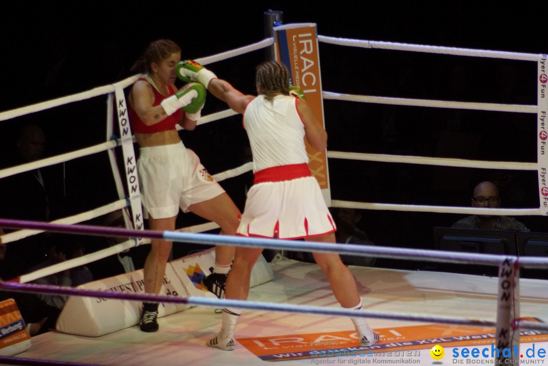 WM-BOXKAMPF: Rola El-Halabi vs.  Lucia Morelli: Neu-Ulm, 12.01.2013