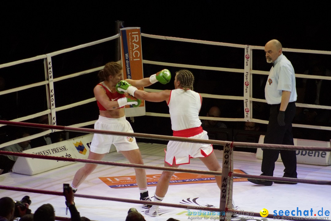 WM-BOXKAMPF: Rola El-Halabi vs.  Lucia Morelli: Neu-Ulm, 12.01.2013