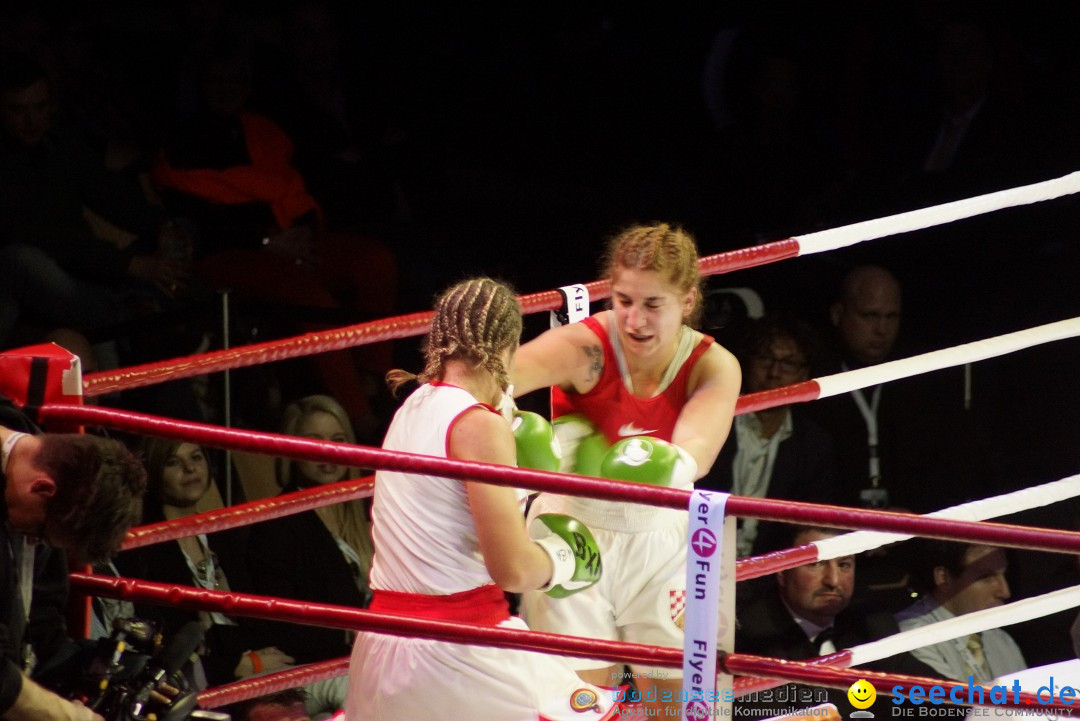 WM-BOXKAMPF: Rola El-Halabi vs.  Lucia Morelli: Neu-Ulm, 12.01.2013