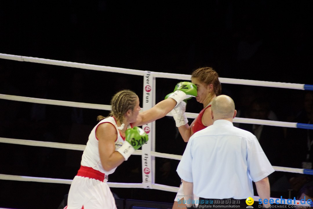 WM-BOXKAMPF: Rola El-Halabi vs.  Lucia Morelli: Neu-Ulm, 12.01.2013