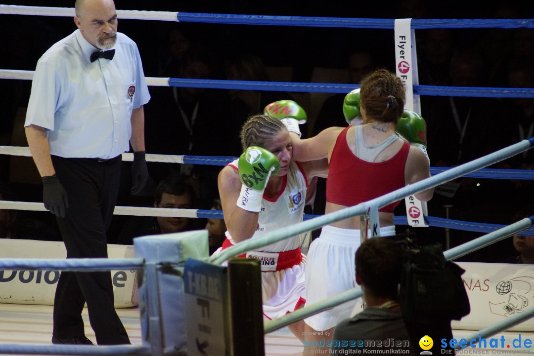 WM-BOXKAMPF: Rola El-Halabi vs.  Lucia Morelli: Neu-Ulm, 12.01.2013