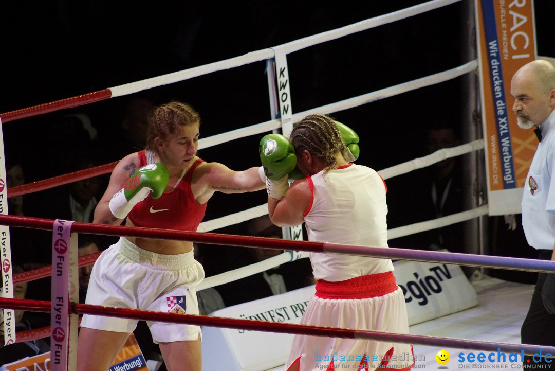 WM-BOXKAMPF: Rola El-Halabi vs.  Lucia Morelli: Neu-Ulm, 12.01.2013