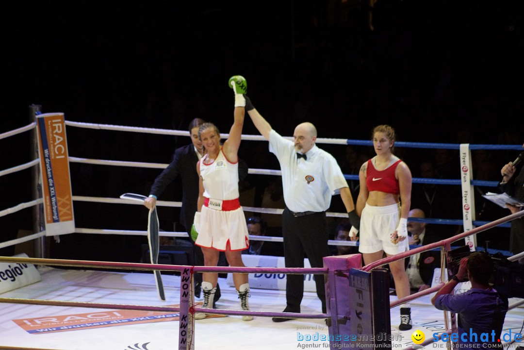 WM-BOXKAMPF: Rola El-Halabi vs.  Lucia Morelli: Neu-Ulm, 12.01.2013