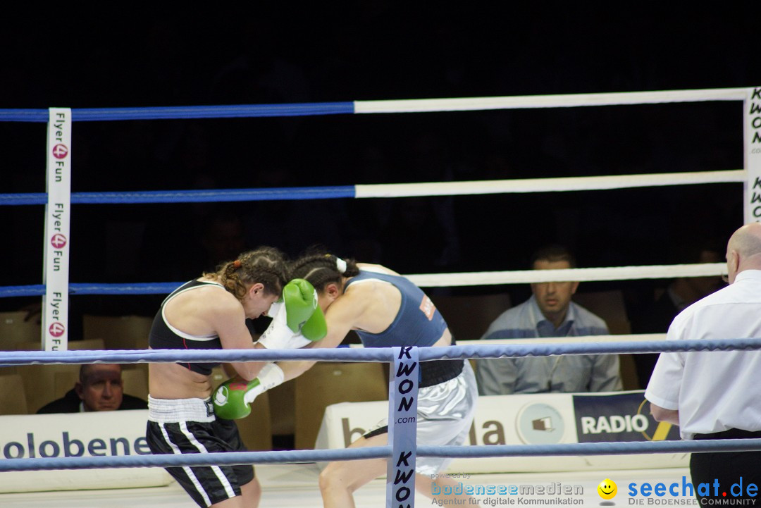 WM-BOXKAMPF: Rola El-Halabi vs.  Lucia Morelli: Neu-Ulm, 12.01.2013