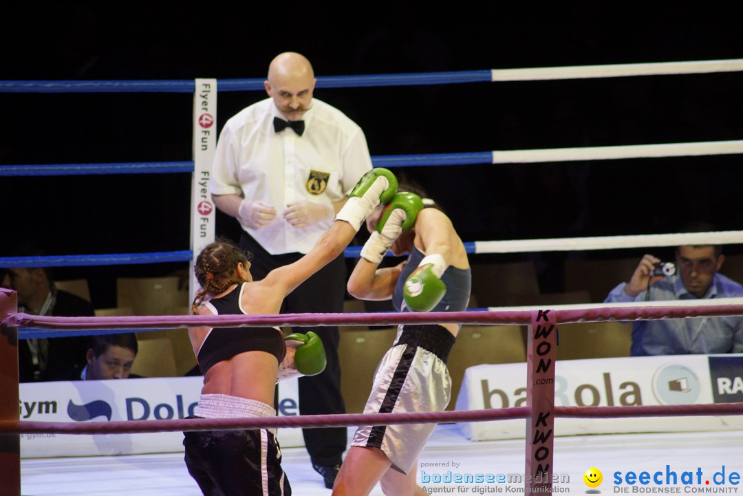 WM-BOXKAMPF: Rola El-Halabi vs.  Lucia Morelli: Neu-Ulm, 12.01.2013