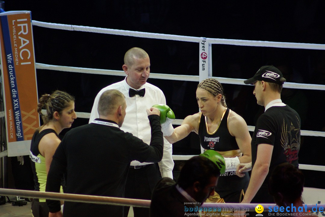 WM-BOXKAMPF: Rola El-Halabi vs.  Lucia Morelli: Neu-Ulm, 12.01.2013