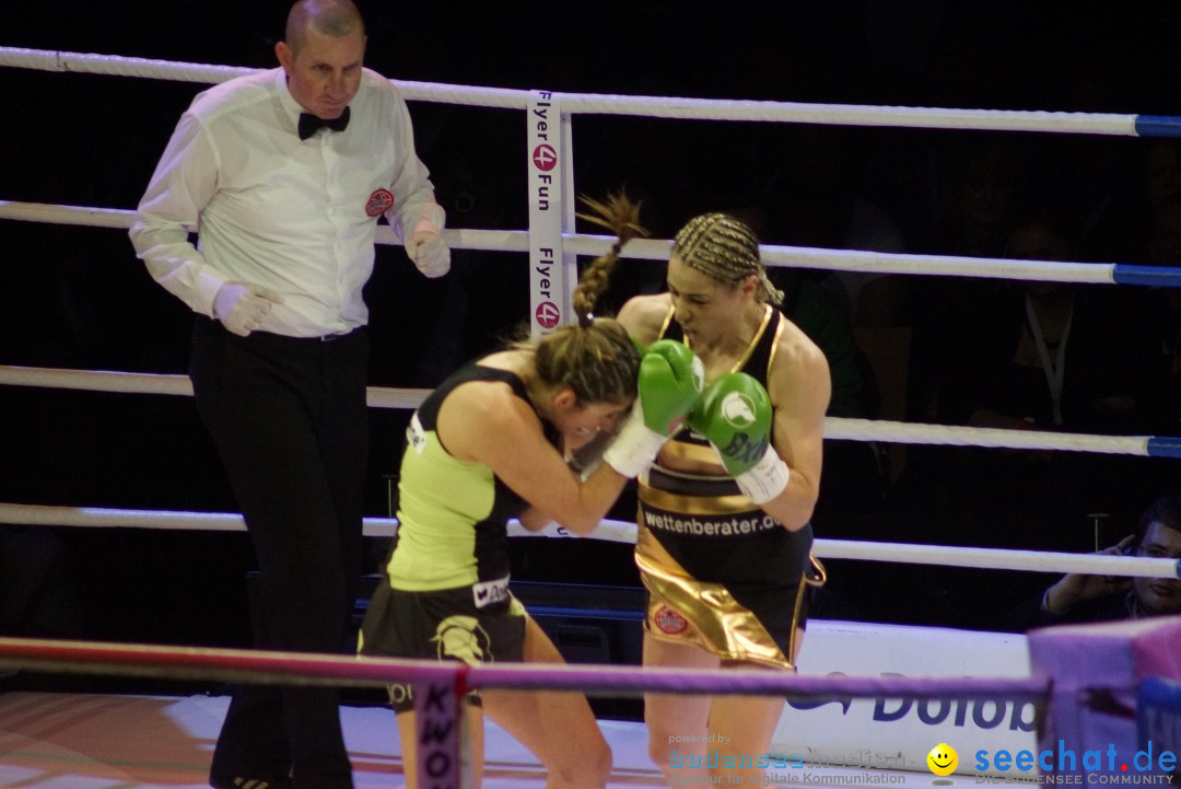 WM-BOXKAMPF: Rola El-Halabi vs.  Lucia Morelli: Neu-Ulm, 12.01.2013