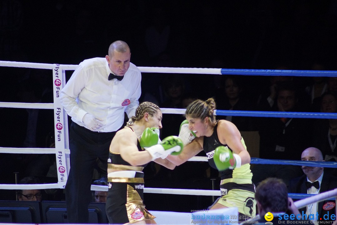 WM-BOXKAMPF: Rola El-Halabi vs.  Lucia Morelli: Neu-Ulm, 12.01.2013