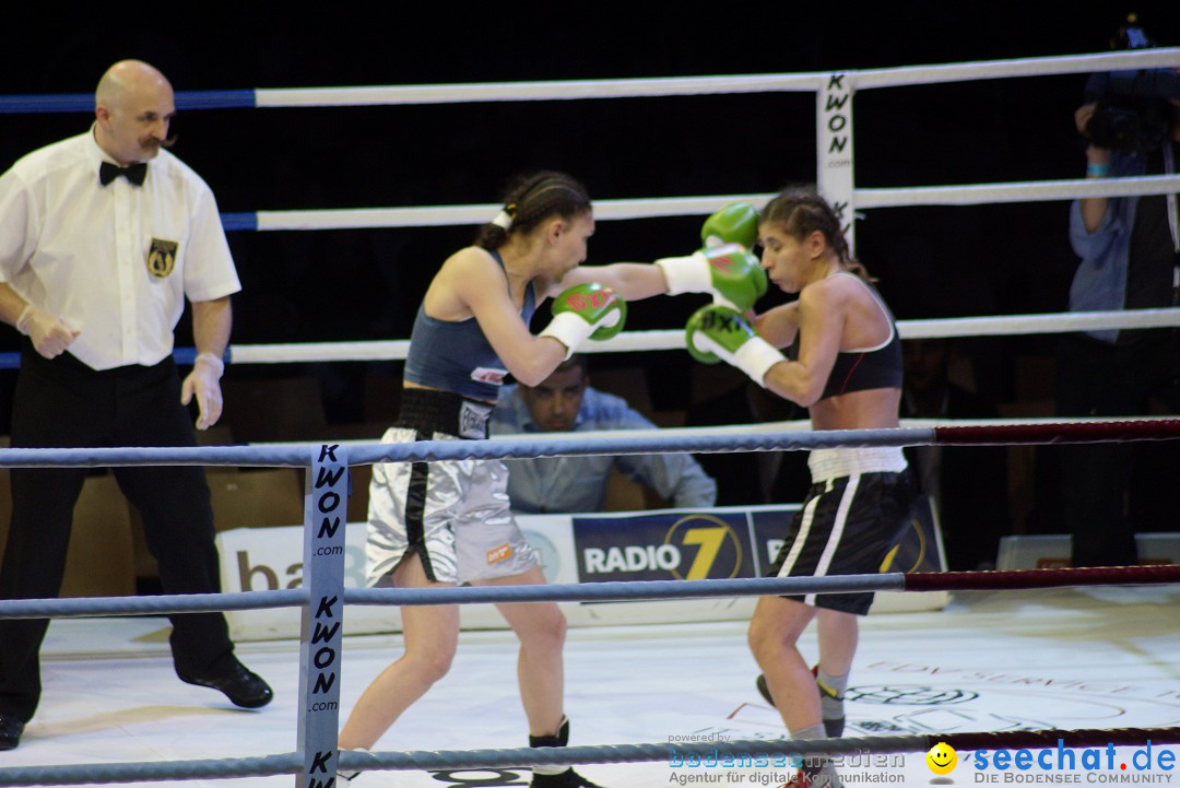 WM-BOXKAMPF: Rola El-Halabi vs.  Lucia Morelli: Neu-Ulm, 12.01.2013