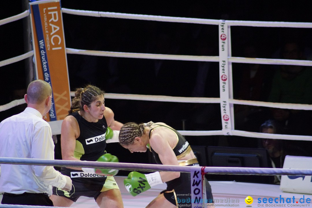 WM-BOXKAMPF: Rola El-Halabi vs.  Lucia Morelli: Neu-Ulm, 12.01.2013