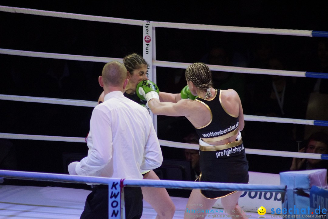 WM-BOXKAMPF: Rola El-Halabi vs.  Lucia Morelli: Neu-Ulm, 12.01.2013