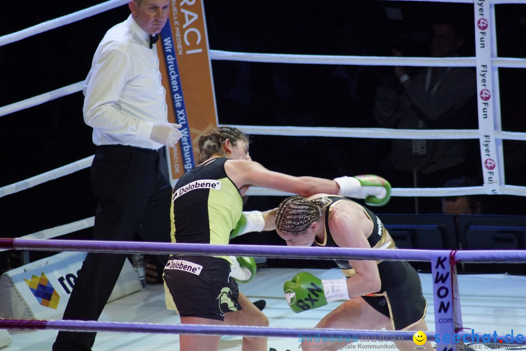 WM-BOXKAMPF: Rola El-Halabi vs.  Lucia Morelli: Neu-Ulm, 12.01.2013