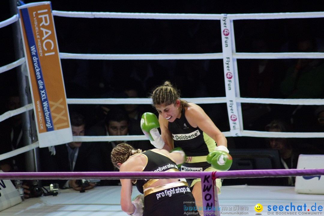 WM-BOXKAMPF: Rola El-Halabi vs.  Lucia Morelli: Neu-Ulm, 12.01.2013