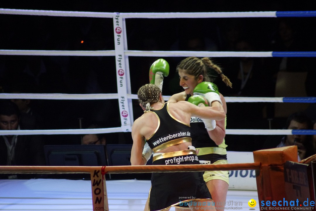 WM-BOXKAMPF: Rola El-Halabi vs.  Lucia Morelli: Neu-Ulm, 12.01.2013