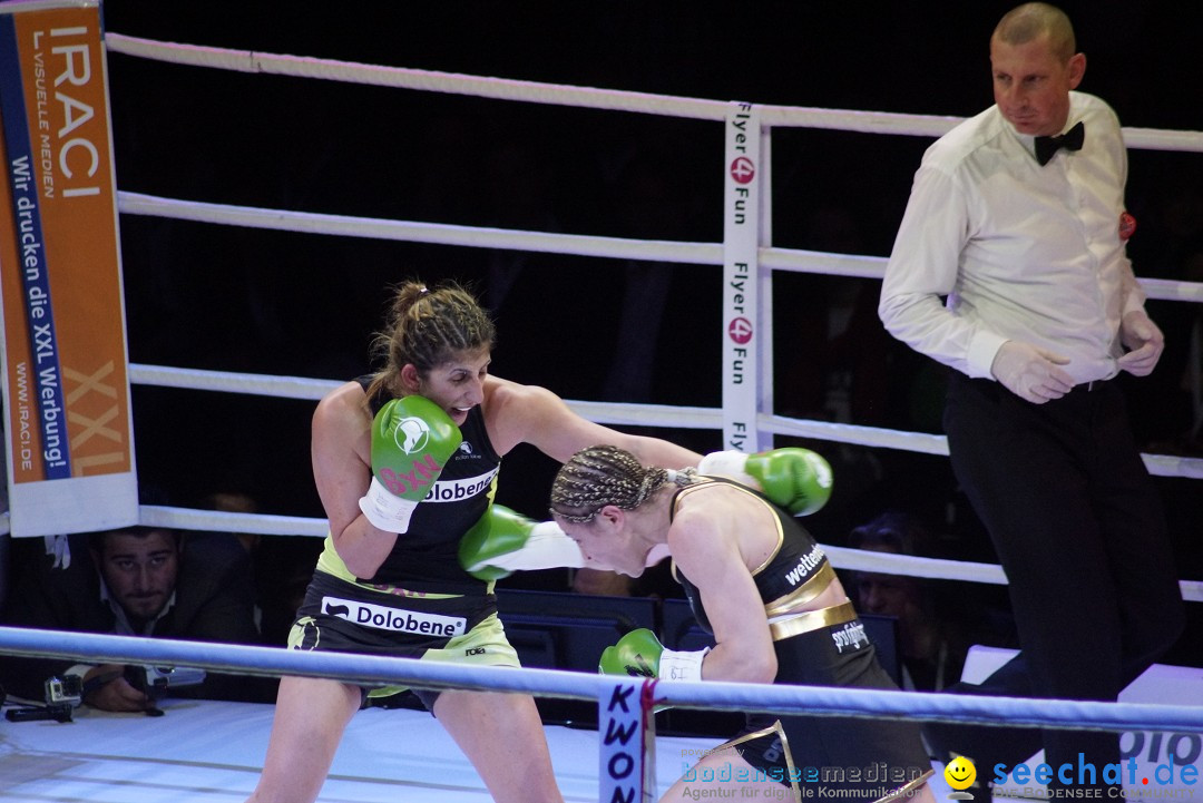 WM-BOXKAMPF: Rola El-Halabi vs.  Lucia Morelli: Neu-Ulm, 12.01.2013