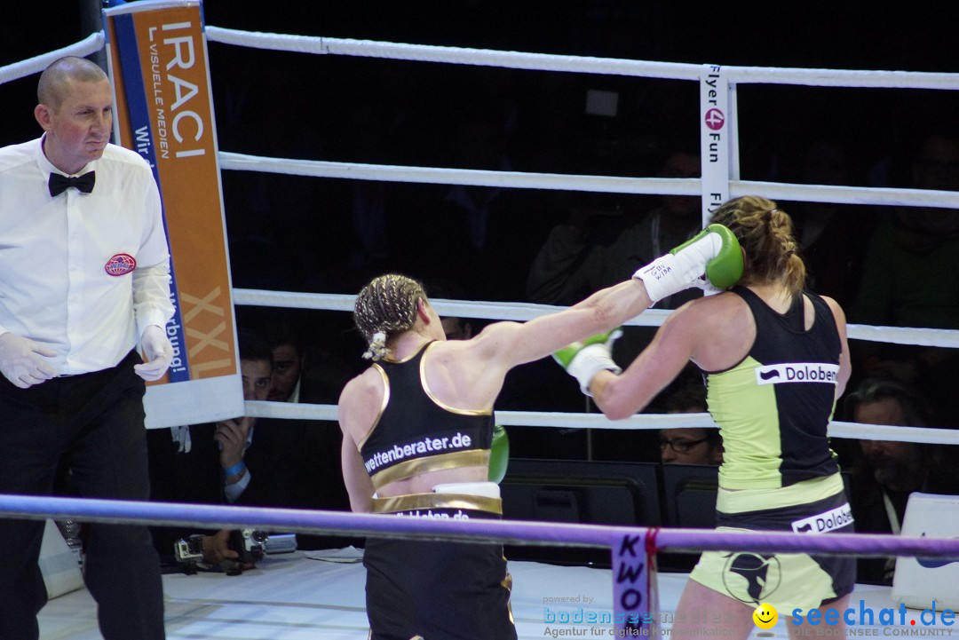 WM-BOXKAMPF: Rola El-Halabi vs.  Lucia Morelli: Neu-Ulm, 12.01.2013