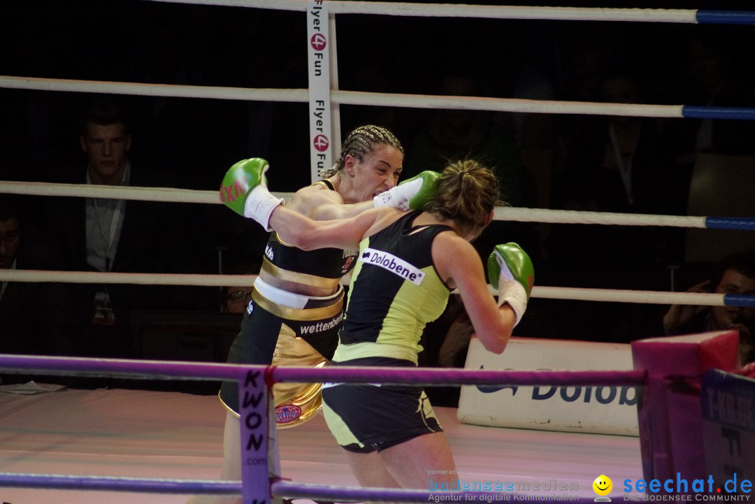 WM-BOXKAMPF: Rola El-Halabi vs.  Lucia Morelli: Neu-Ulm, 12.01.2013