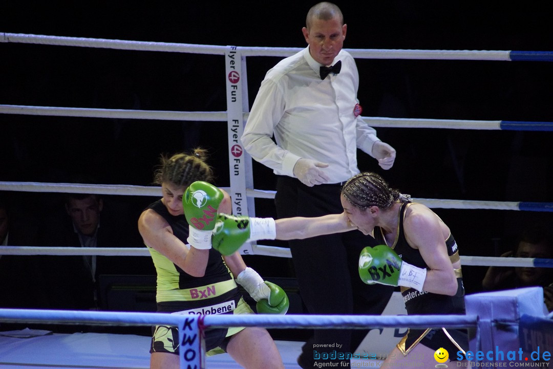 WM-BOXKAMPF: Rola El-Halabi vs.  Lucia Morelli: Neu-Ulm, 12.01.2013