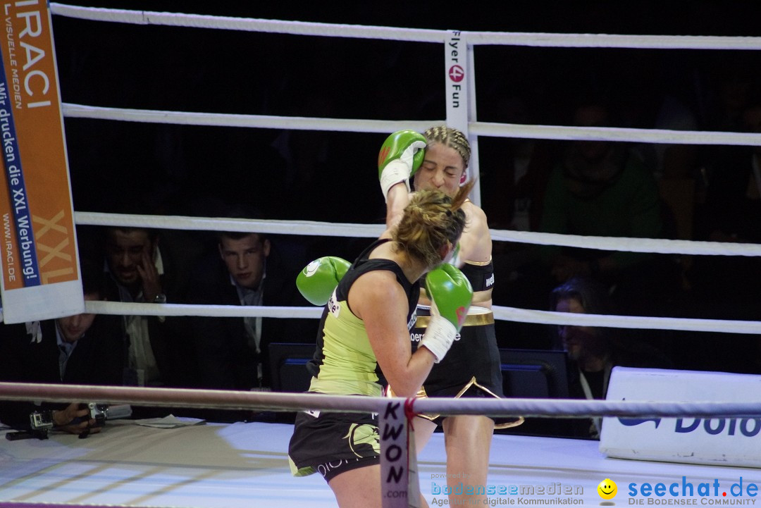 WM-BOXKAMPF: Rola El-Halabi vs.  Lucia Morelli: Neu-Ulm, 12.01.2013