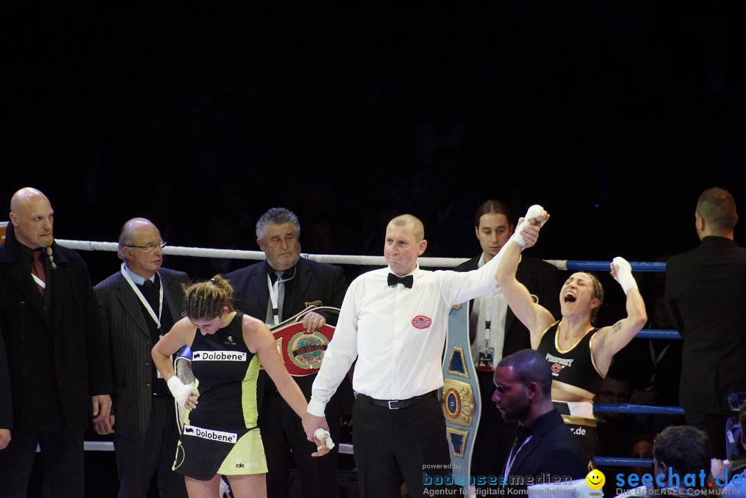 WM-BOXKAMPF: Rola El-Halabi vs.  Lucia Morelli: Neu-Ulm, 12.01.2013