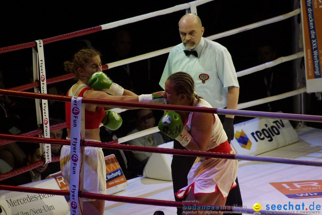 WM-BOXKAMPF: Rola El-Halabi vs.  Lucia Morelli: Neu-Ulm, 12.01.2013